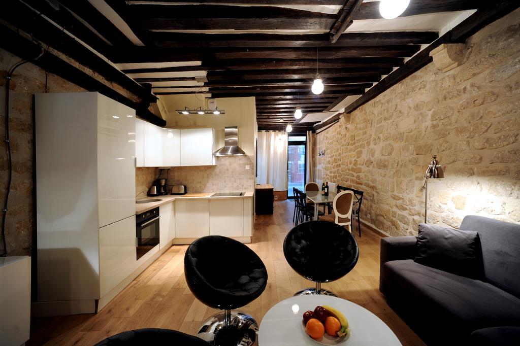 Unique Loft Apartment In Le Marais Paris Exterior foto